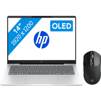 Aanbieding HP OmniBook 7 OLED Copilot+ PC 14-fr0970nd + HP 700 Oplaadbare Draadloze Muis